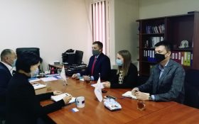 Состоялась встреча руководства Национального центра с представителями Программного офиса ОБСЕ в Бишкеке