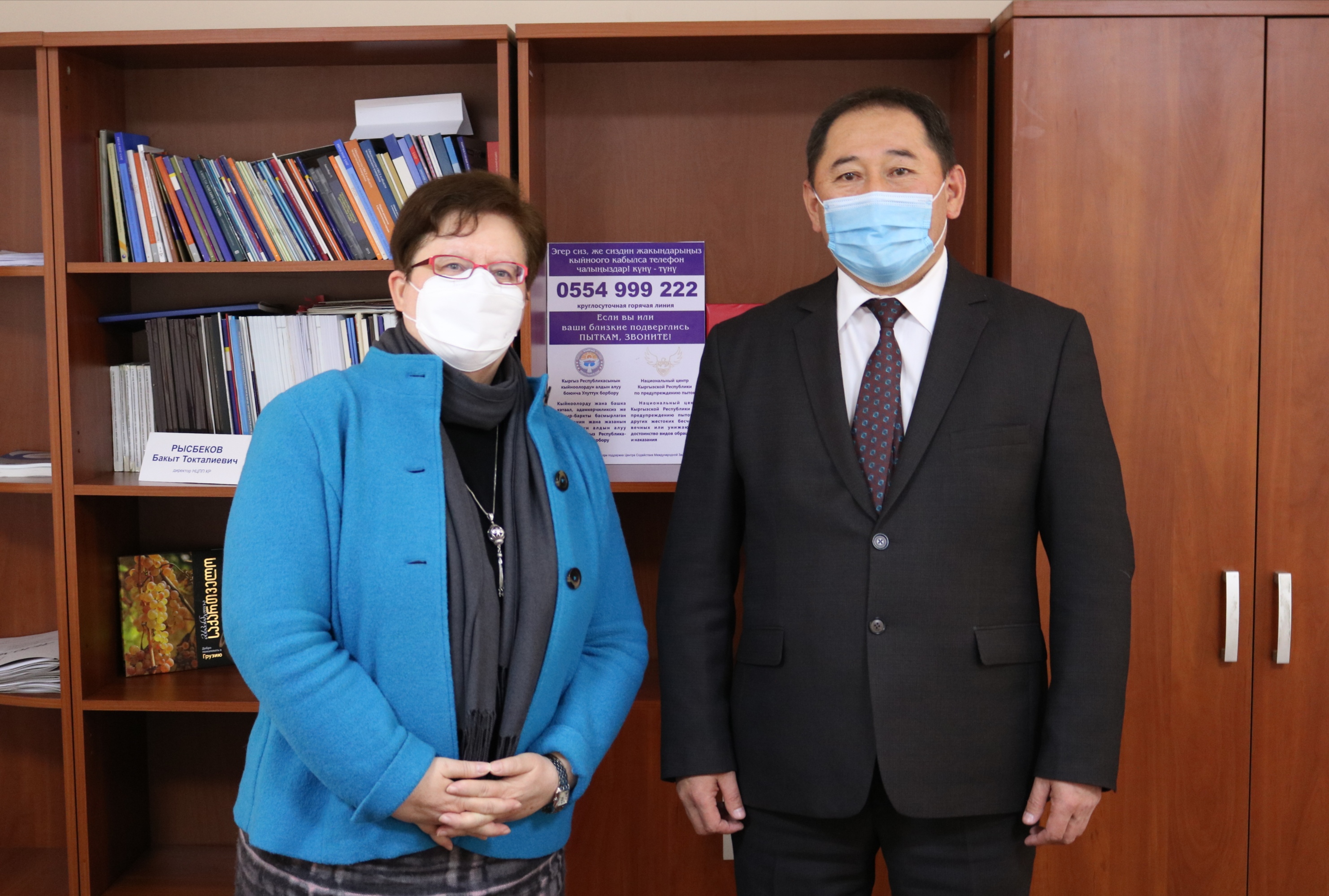 Посол Федеративной Республики Германии в Бишкеке посетил офис Национального центра по предупреждению пыток