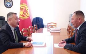 (Рус) Зампредседателя Совбеза Таалатбек Масадыков принял главу Наццентра по предупреждению пыток