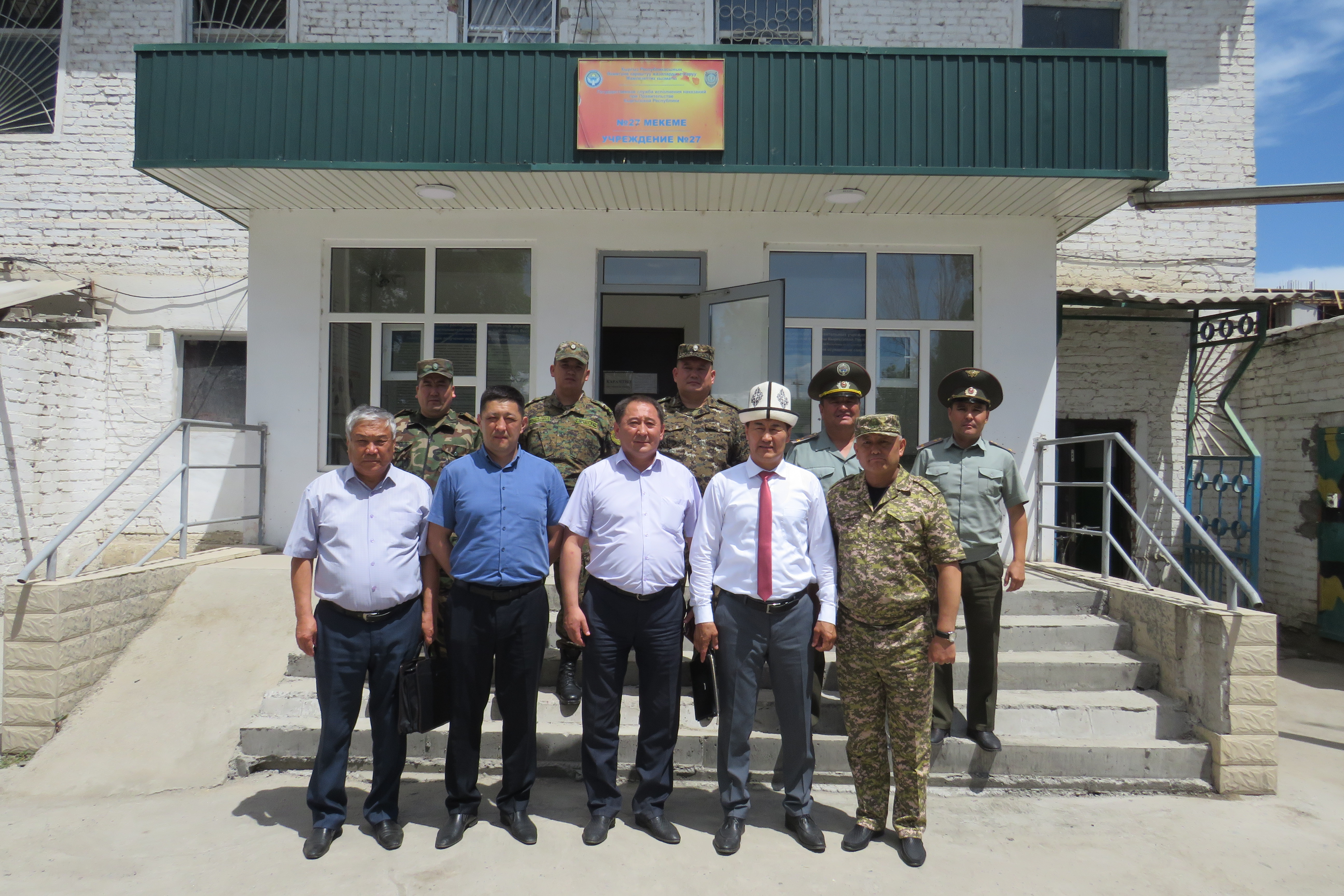 Рабочая группа посетила закрытые учреждения в селе Молдовановка