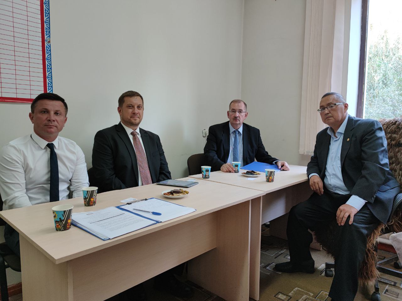 Сотрудники Таласского представительства НЦПП КР провели рабочую встречу послом и главой Программного офиса ОБСЕ в Бишкеке