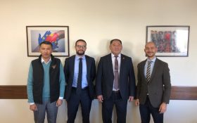(Рус) Бакыт Рысбеков встретился с представителями Европейского Союза в Кыргызстане