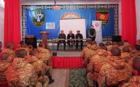 ТП НЦПП КР по Баткенской области провело информационно-просветительскую работу в одной из войсковых частей