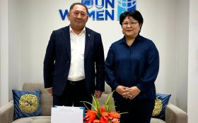 Встреча Представителя Структуры «ООН-женщины» в Кыргызстане с руководством НЦПП КР