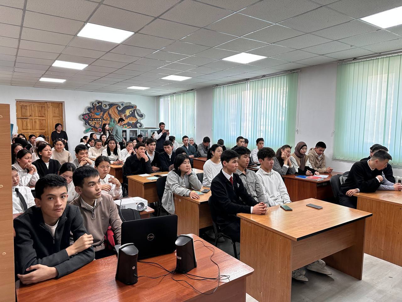 Проведение информационно-просветительского мероприятия в Нарынском государственном университете