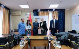 Национальный центр Кыргызской Республики по предупреждению пыток принял техническое оборудование от Программного офиса ОБСЕ в Бишкеке